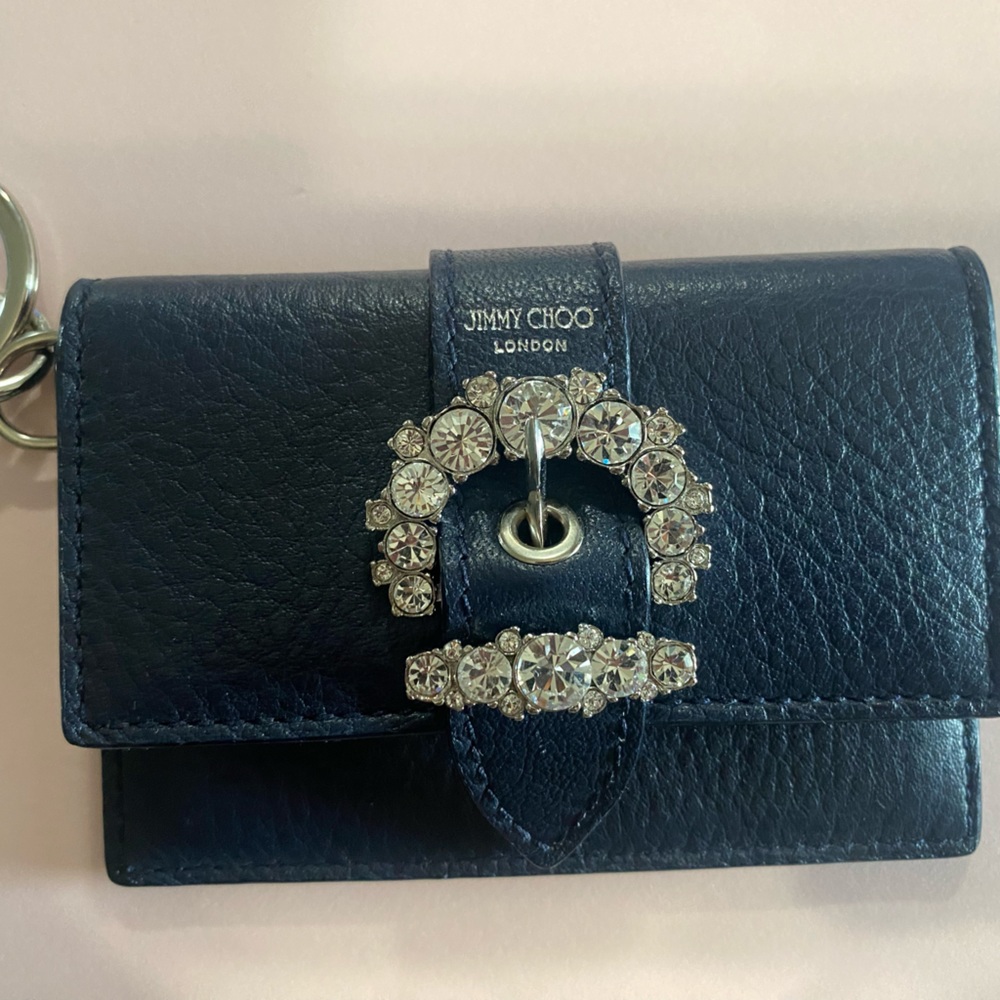 Jimmy Choo Card Holder Keychain